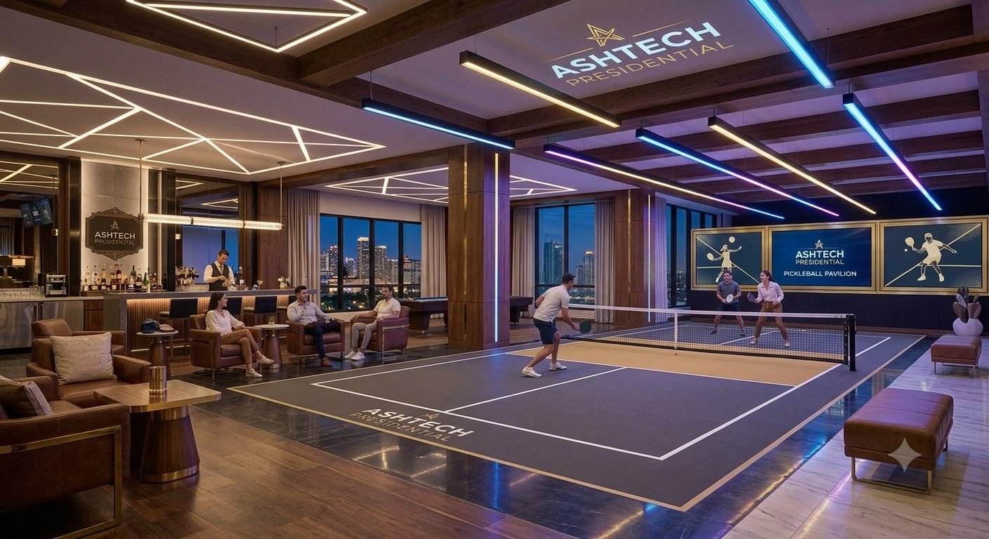 Pickleball Court - Ashtech Presidential Towers