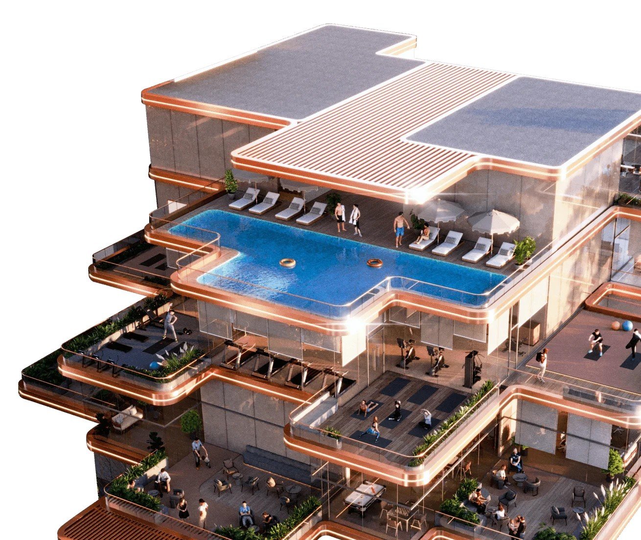 Ashtech Presidential Towers Luxury Living Exterior - Sector 12 Greater Noida West
