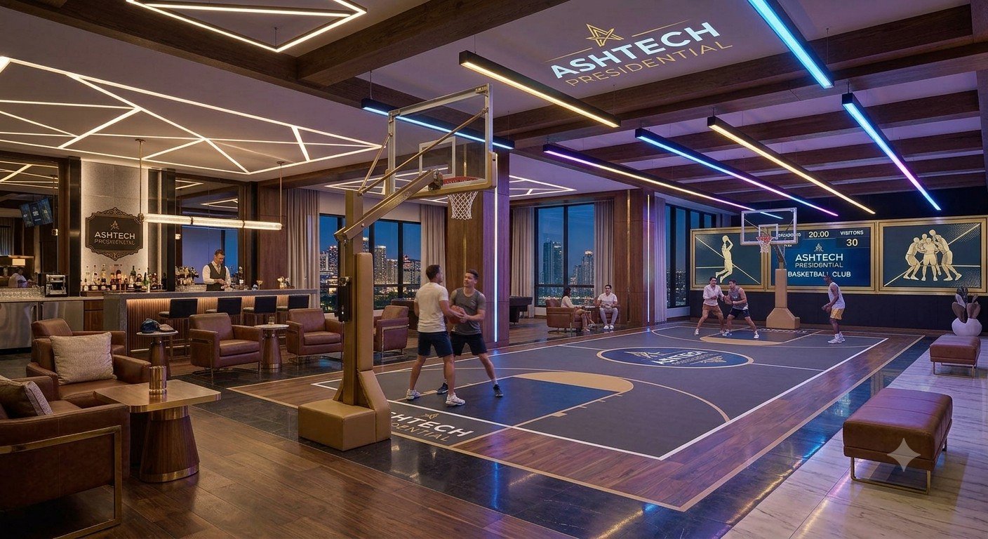 Basketball Court - Ashtech Presidential Towers