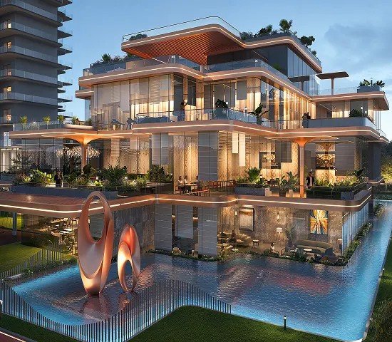 Ashtech Presidential Towers High-Rise Elevation View