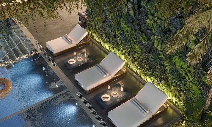 Ashtech Presidential Towers Luxury Clubhouse Entrance