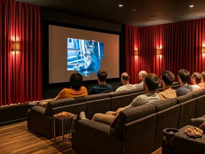 Mini Theatre Screening Room - Ashtech Presidential Towers