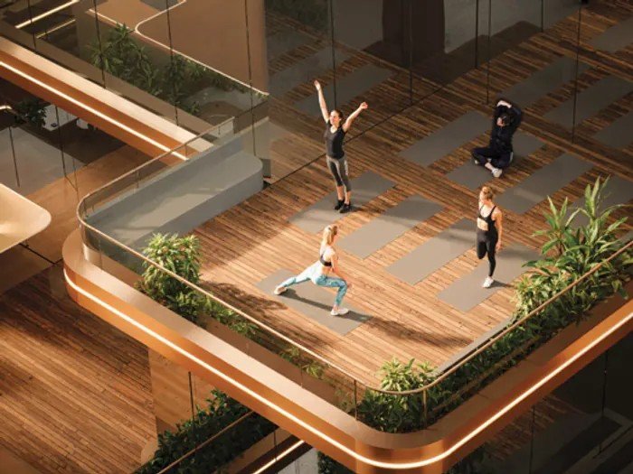 Yoga and Meditation Zone - Ashtech Presidential Towers